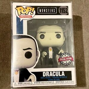 Special Funko Pop 🧛🏻‍♂️ Dracula 🦇 Universal Monsters Collection Vinyl Figure